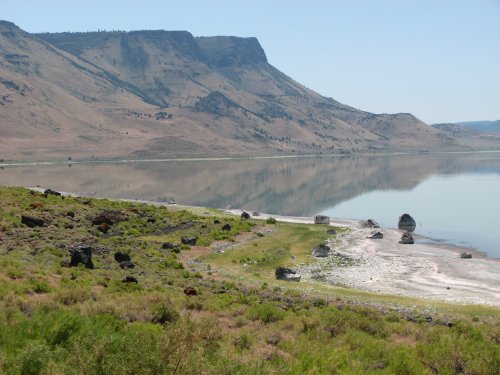 Abert Rim and Abert Lake